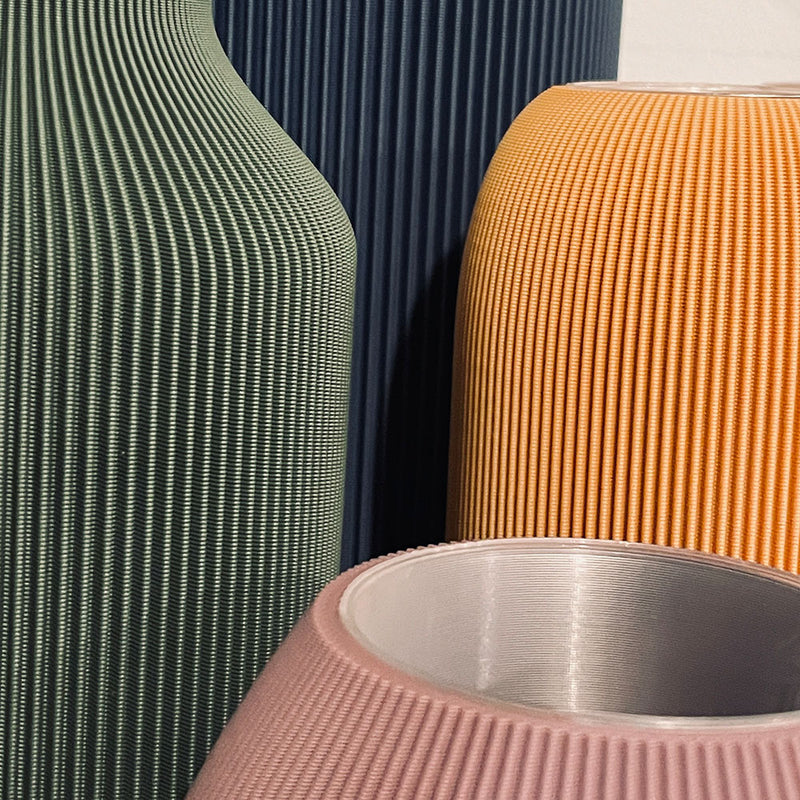 dennismaass – Vase »Pille« Senfgelb