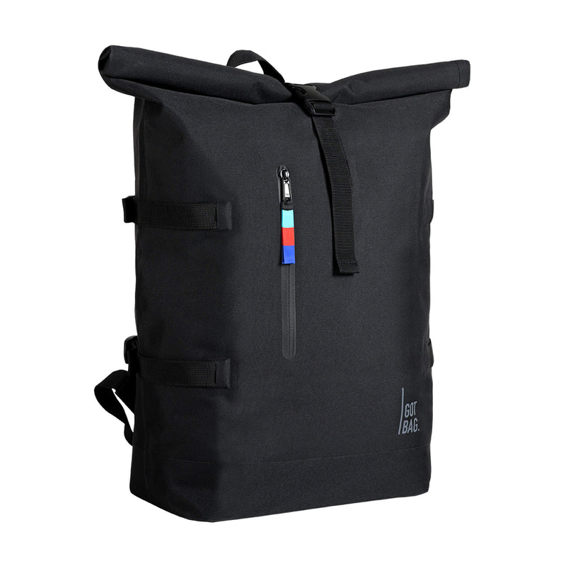 GOT BAG Rolltop Rucksack - schwarz