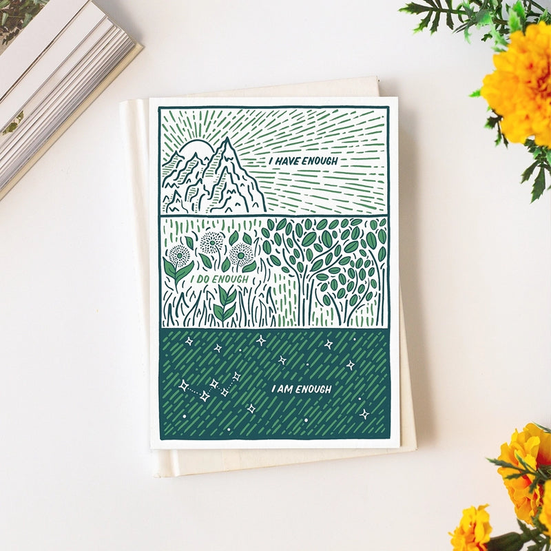 Holstee Manifest Posterkarte Grün  - DAS ORIGINAL