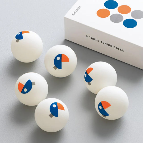 Toucan Tischtennisbälle – 6er Pack