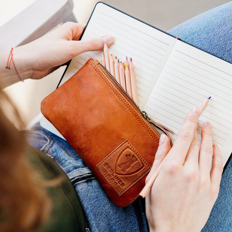 Berliner Bags | Small Pen | Cosmetic Bag | Leder-Etui