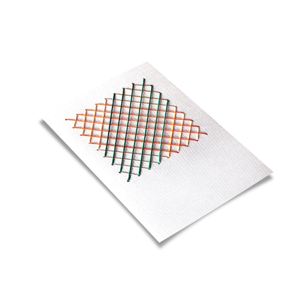 Gestickte Karte - handmade 2