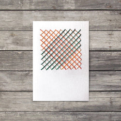 Gestickte Karte - handmade 2