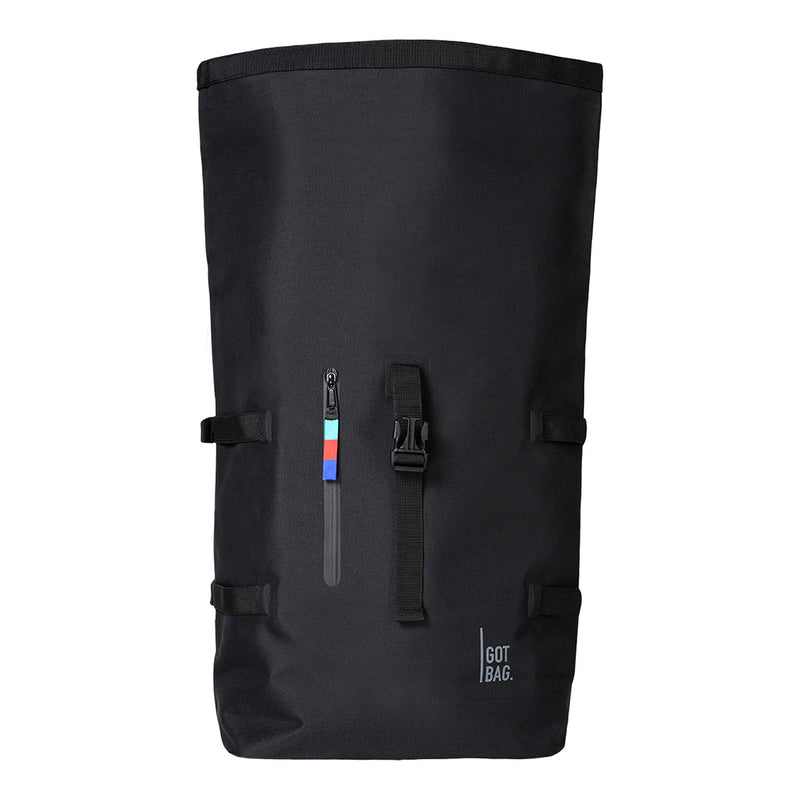 GOT BAG Rolltop Rucksack - schwarz