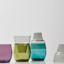 Roadie - Vase aus mundgeblasenem Glas - 3 Funktionen