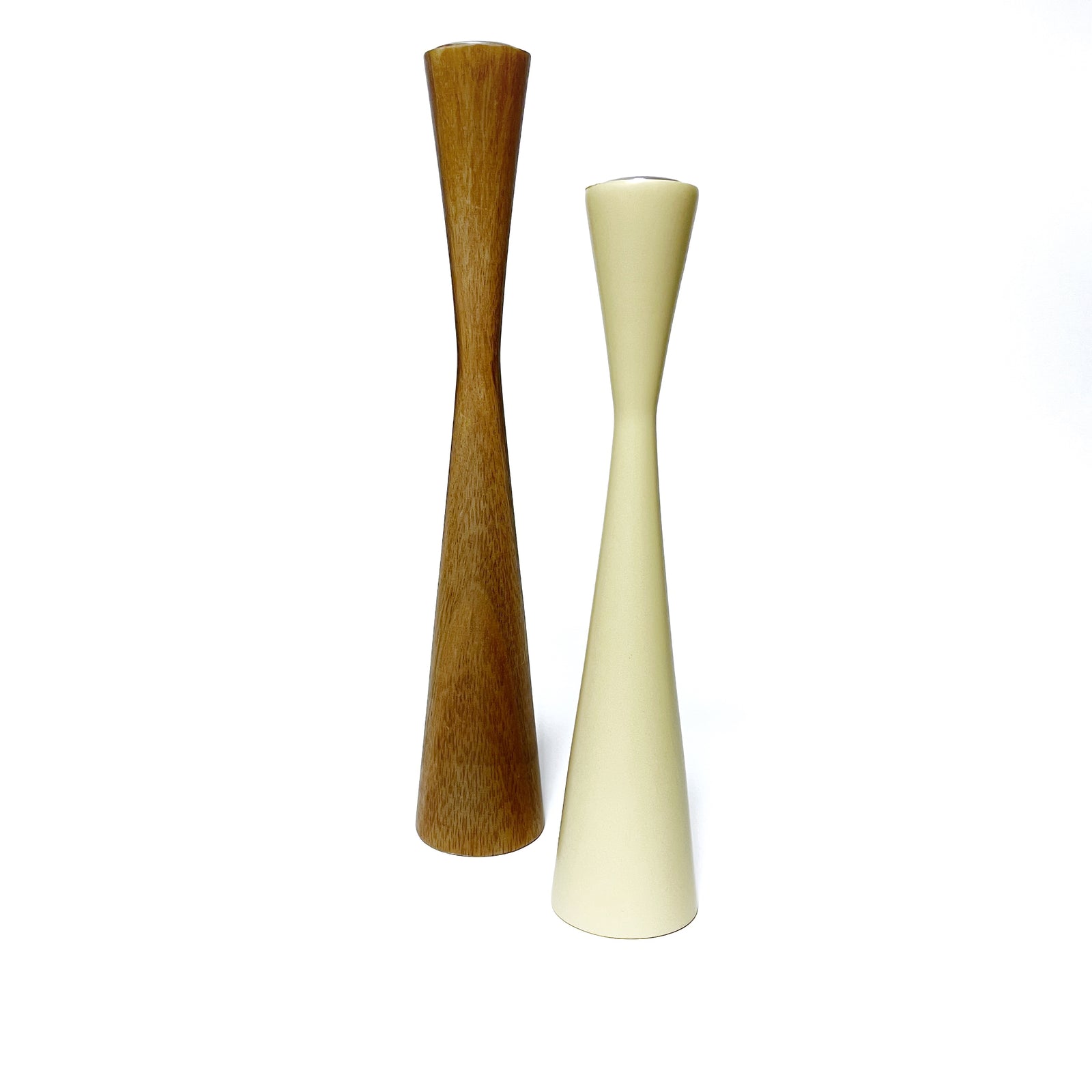 Kerzenständer Set Buttermilk/Holz II, 2 Stück – Qverfield UG