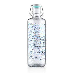 Soulbottle 1,0 l - One million drops - Deine Glasflasche für zuhause und unterwegs